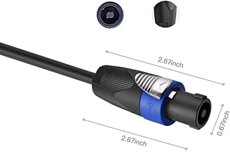 Simpak Speakon Audio Cable – High Power PA Connectivity