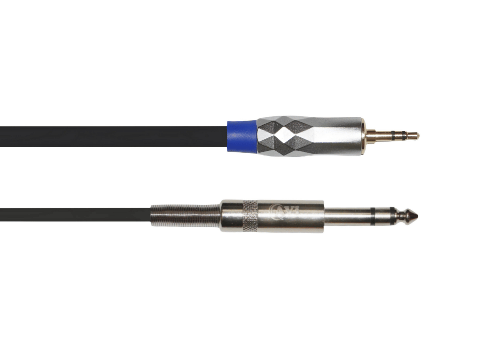 AVi Stereo 3.5mm AUX / EP Plug Male to Stereo 6.35mm (1/4)